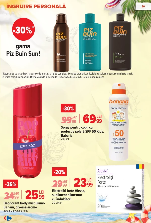 Catalog Carrefour - Catalogul cu reduceri, pagina 20: reduceri și oferte 17 - 30 iunie 2026