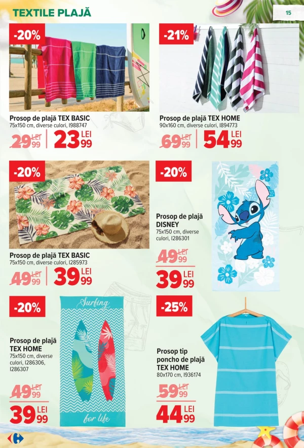 Catalog Carrefour - Catalogul cu reduceri, pagina 15: reduceri și oferte 17 - 30 iunie 2026