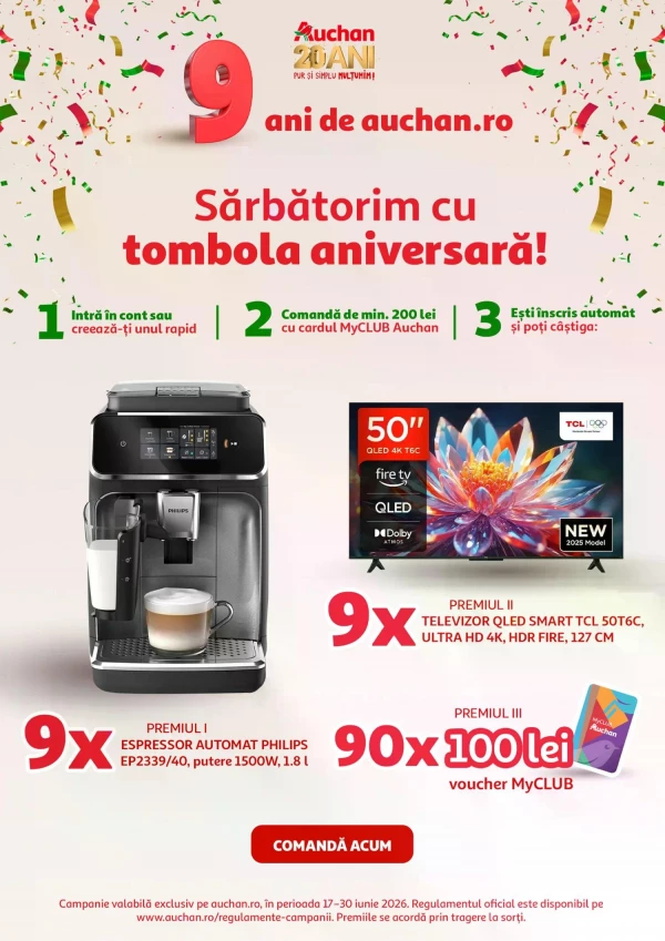 Catalog Auchan - Catalogul cu reduceri, pagina 34: reduceri și oferte 17 - 30 iunie 2026