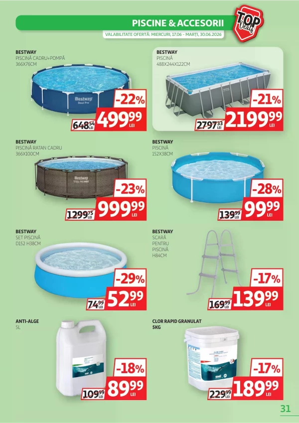 Catalog Auchan - Catalogul cu reduceri, pagina 31: reduceri și oferte 17 - 30 iunie 2026