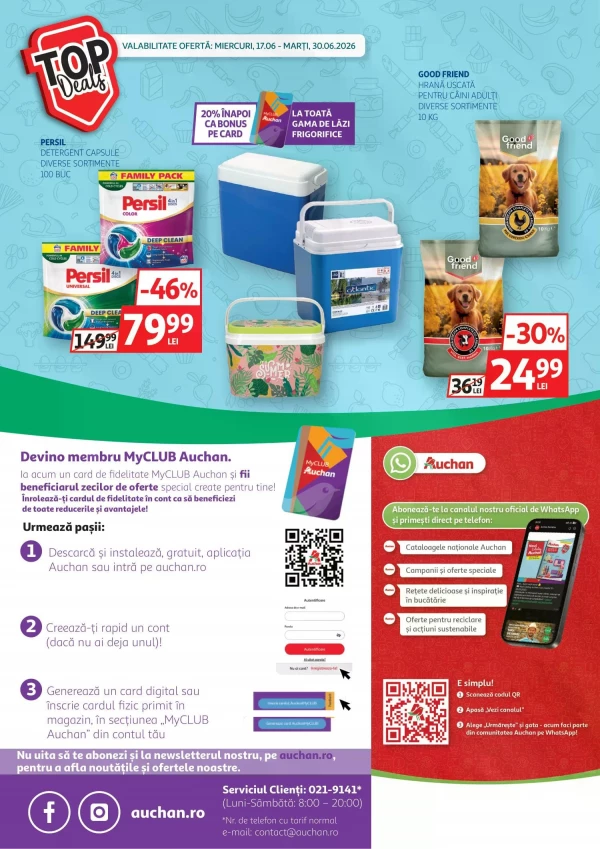 Catalog Auchan - Catalogul cu reduceri, pagina 36: reduceri și oferte 17 - 30 iunie 2026