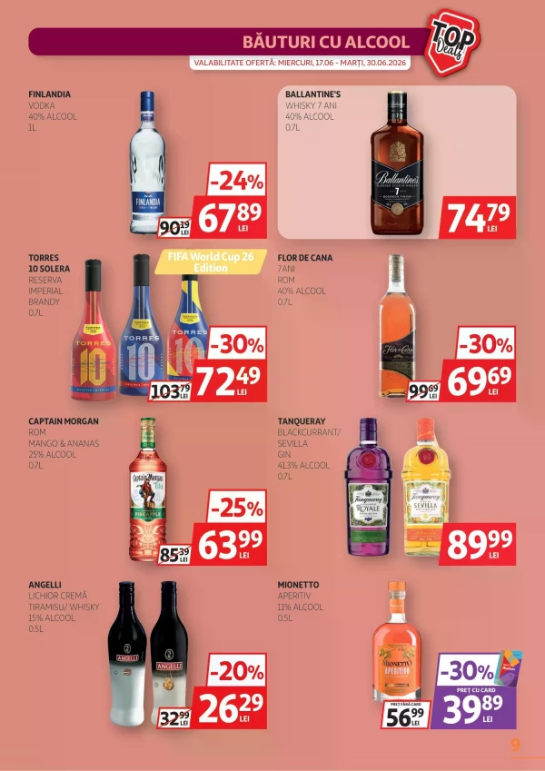 Catalog Auchan - Catalogul cu reduceri, pagina 9: reduceri și oferte 17 - 30 iunie 2026