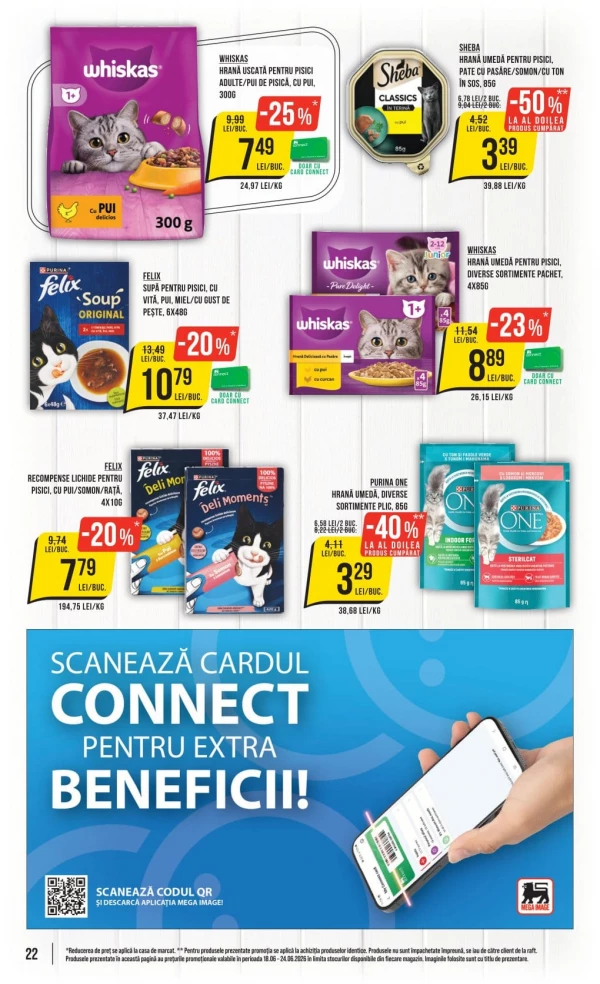 Catalog Mega Image - Catalogul cu reduceri, pagina 22: reduceri și oferte 18 - 24 iunie 2026