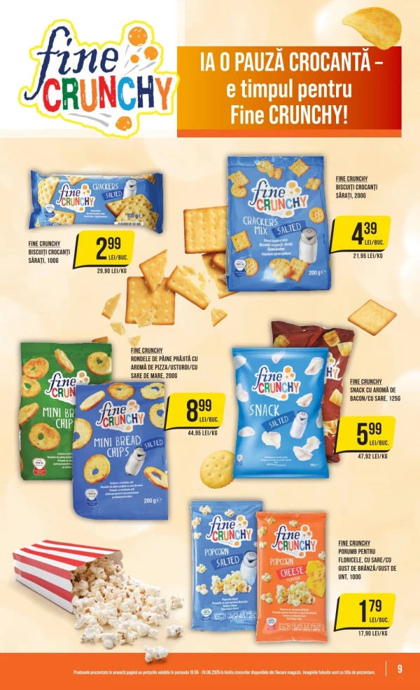 Catalog Mega Image - Catalogul cu reduceri, pagina 9: reduceri și oferte 18 - 24 iunie 2026