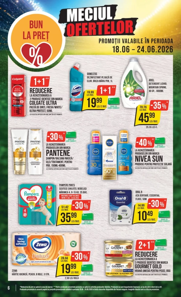 Catalog Mega Image - Catalogul cu reduceri, pagina 6: reduceri și oferte 18 - 24 iunie 2026