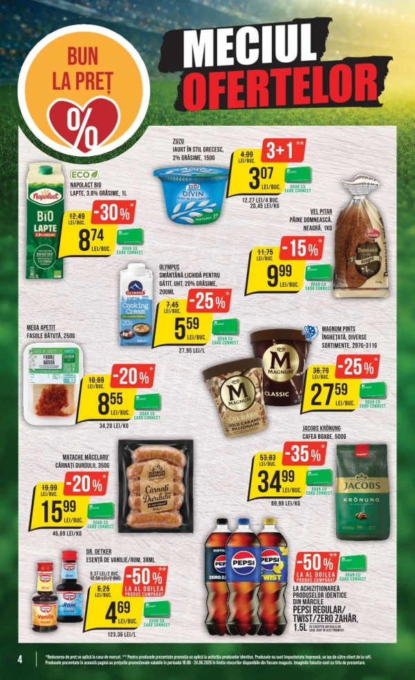 Catalog Mega Image - Catalogul cu reduceri, pagina 4: reduceri și oferte 18 - 24 iunie 2026