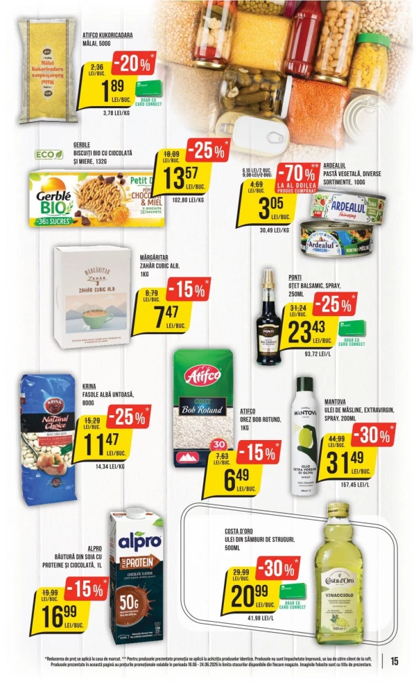 Catalog Mega Image - Catalogul cu reduceri, pagina 15: reduceri și oferte 18 - 24 iunie 2026