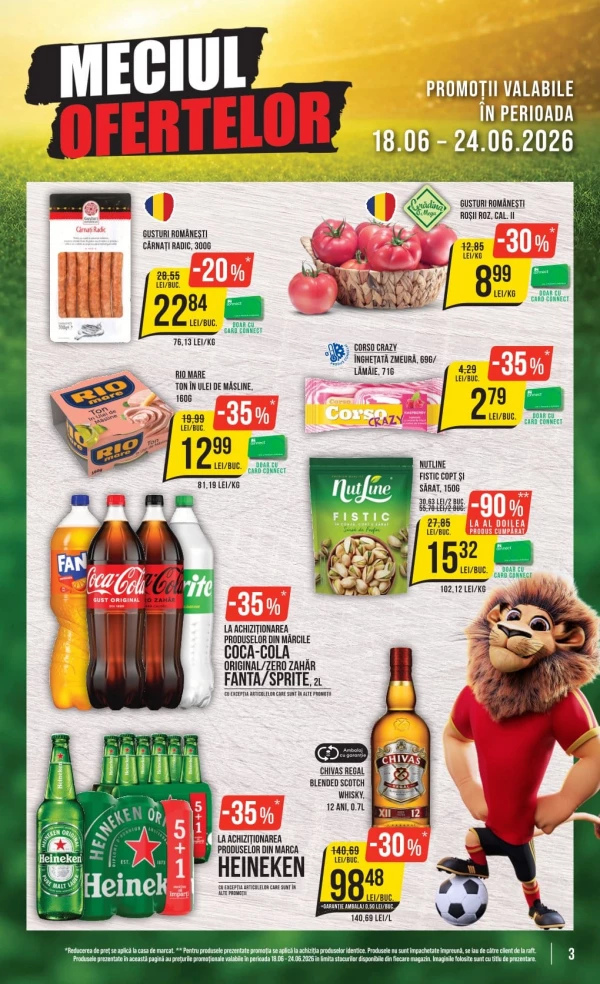 Catalog Mega Image - Catalogul cu reduceri, pagina 3: reduceri și oferte 18 - 24 iunie 2026