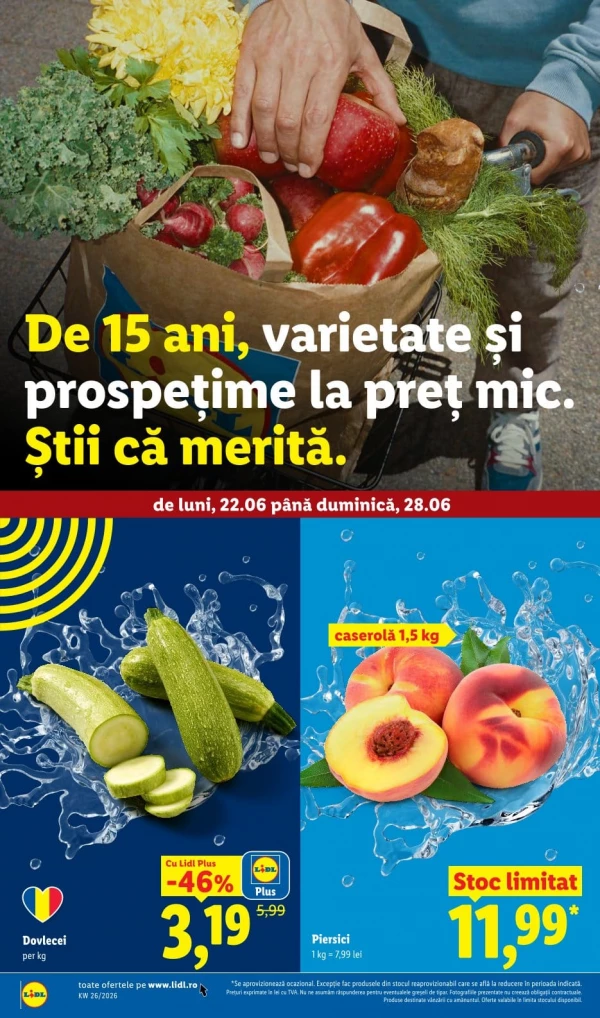 Каталог Lidl - Каталог скидок, страница 6: скидки и акции 22 - 28 июня 2026