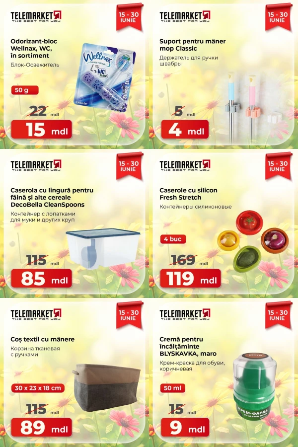 Catalog Telemarket - Catalogul cu reduceri, pagina 2: reduceri și oferte 15 - 30 iunie 2026