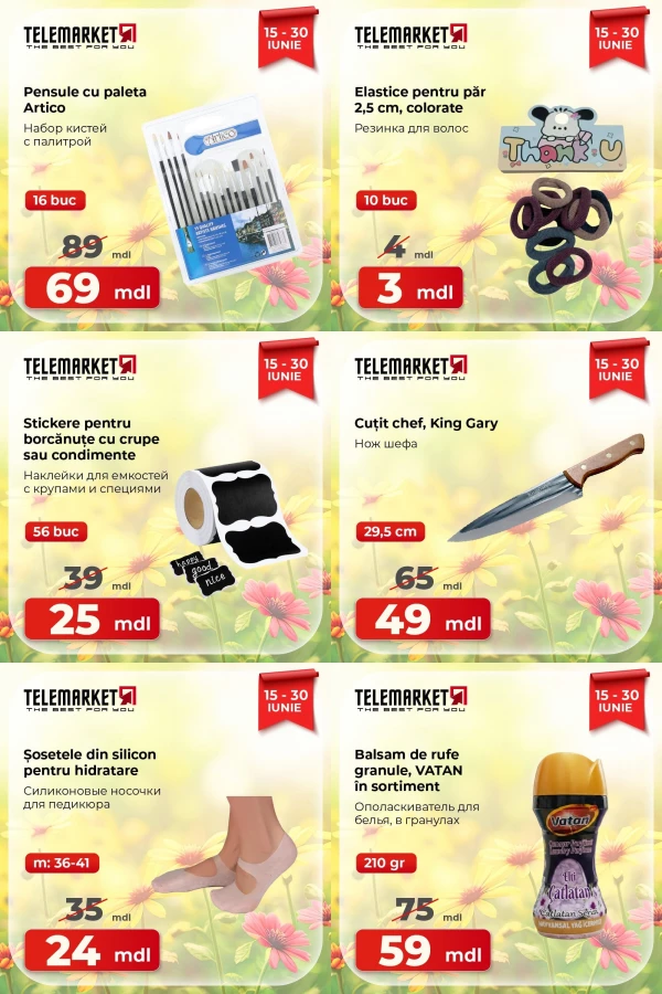 Catalog Telemarket - Catalogul cu reduceri, pagina 4: reduceri și oferte 15 - 30 iunie 2026