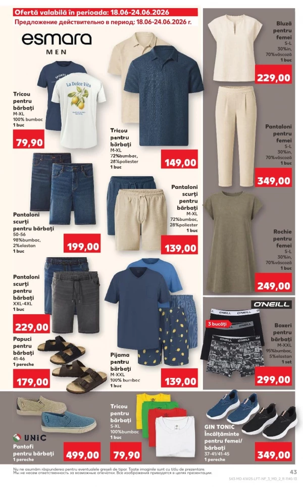 Catalog Kaufland - Catalogul cu reduceri, pagina 43: reduceri și oferte 18 - 24 iunie 2026