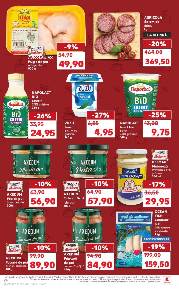 Catalog Kaufland - Catalogul cu reduceri, pagina 24: reduceri și oferte 18 - 24 iunie 2026