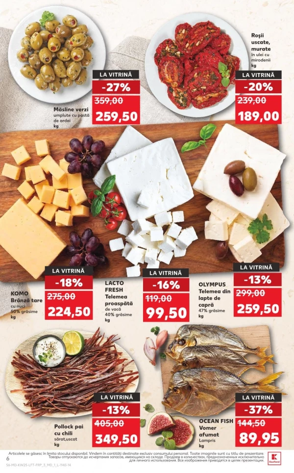 Catalog Kaufland - Catalogul cu reduceri, pagina 6: reduceri și oferte 18 - 24 iunie 2026