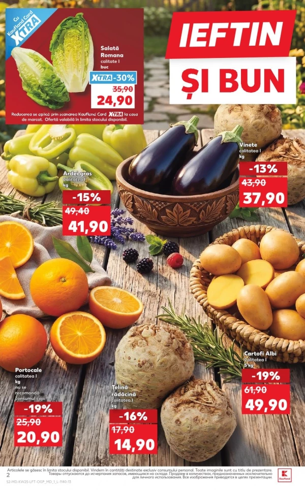 Catalog Kaufland - Catalogul cu reduceri, pagina 2: reduceri și oferte 18 - 24 iunie 2026