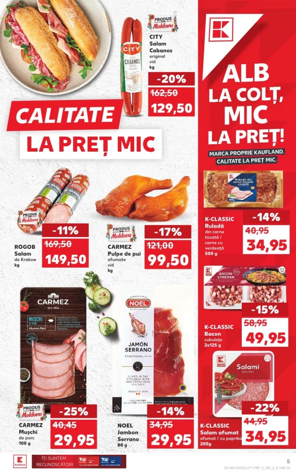 Catalog Kaufland - Catalogul cu reduceri, pagina 5: reduceri și oferte 18 - 24 iunie 2026