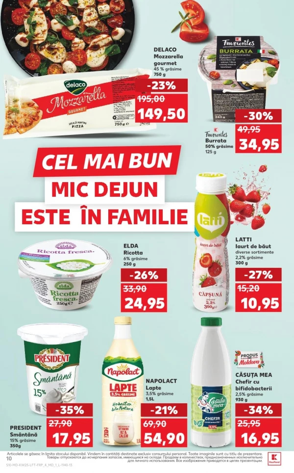 Catalog Kaufland - Catalogul cu reduceri, pagina 10: reduceri și oferte 18 - 24 iunie 2026