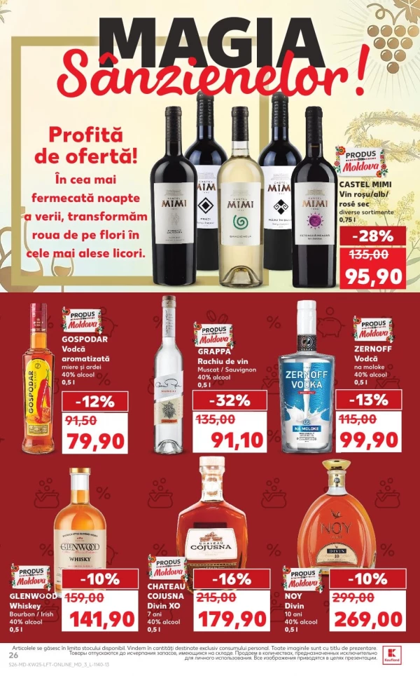 Catalog Kaufland - Catalogul cu reduceri, pagina 26: reduceri și oferte 18 - 24 iunie 2026