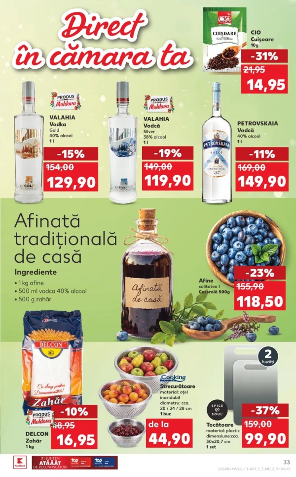 Catalog Kaufland - Catalogul cu reduceri, pagina 33: reduceri și oferte 18 - 24 iunie 2026