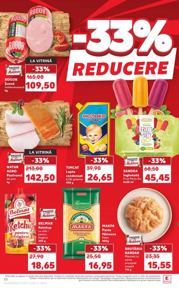Catalog Kaufland - Catalogul cu reduceri, pagina 22: reduceri și oferte 18 - 24 iunie 2026
