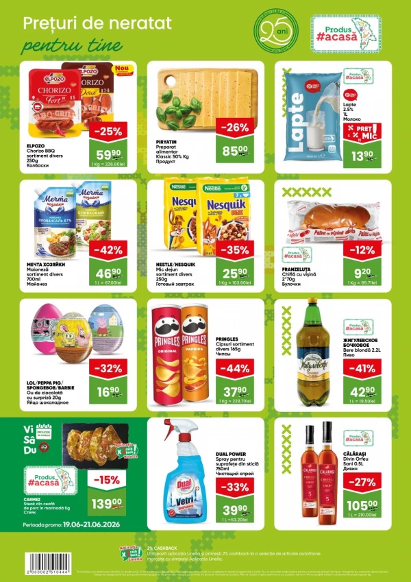 Catalog Linella - Oferte săptămânale, pagina 2: reduceri și oferte 18 - 24 iunie 2026
