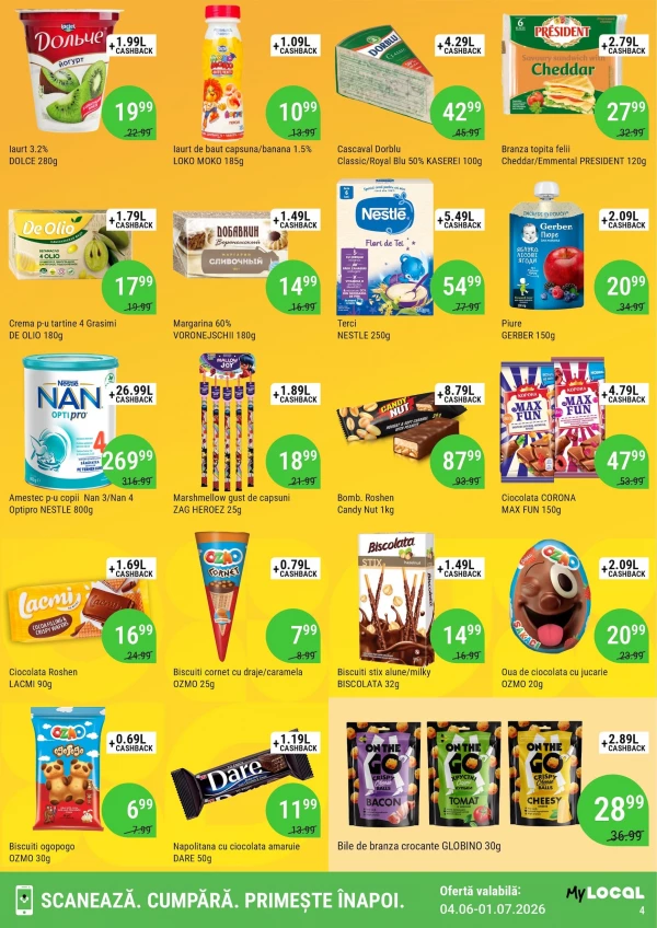 Catalog Local Discounter - Cashback catalog, pagina 4: reduceri și oferte 04 iunie - 01 iulie 2026