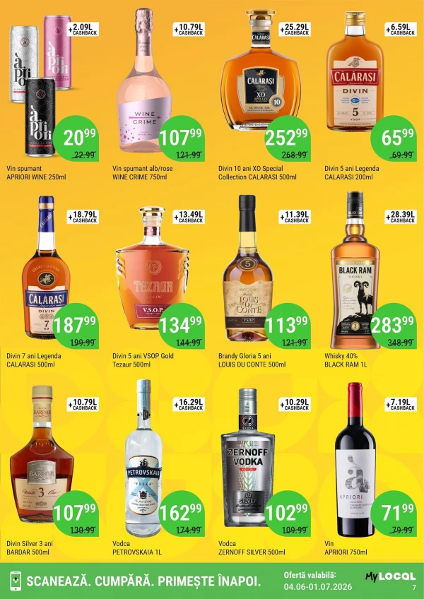 Catalog Local Discounter - Cashback catalog, pagina 7: reduceri și oferte 04 iunie - 01 iulie 2026