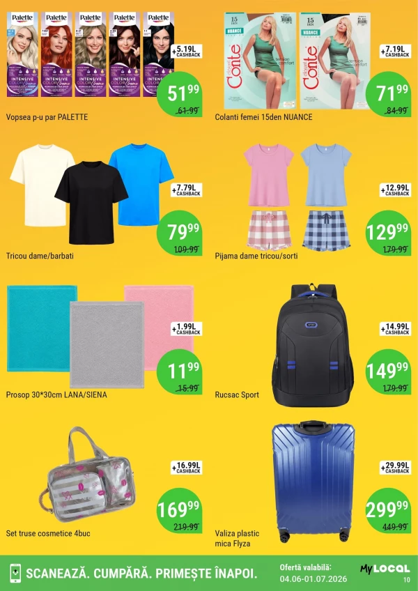 Catalog Local Discounter - Cashback catalog, pagina 10: reduceri și oferte 04 iunie - 01 iulie 2026