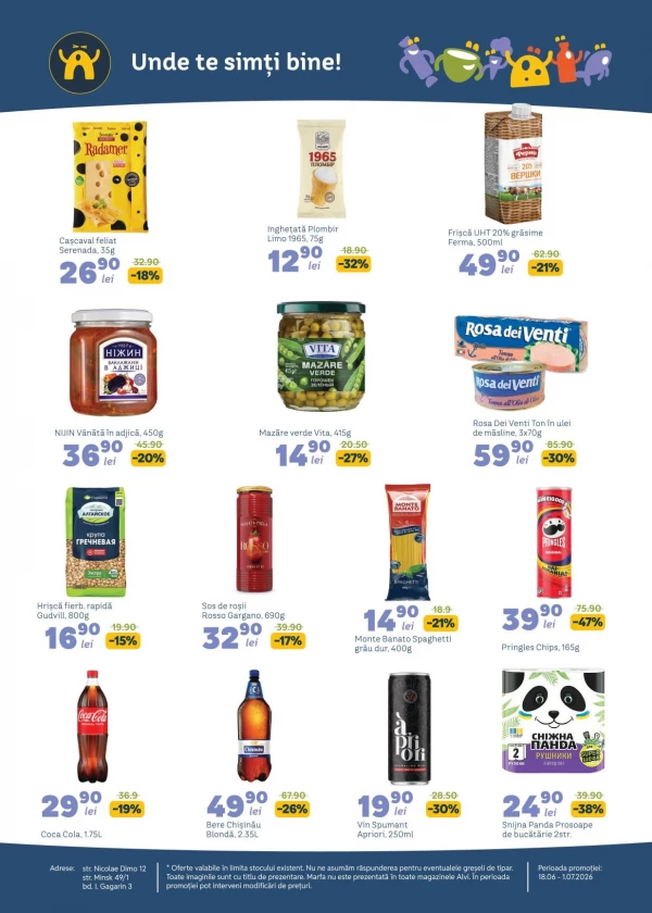Catalog Alvi Market - Catalogul cu reduceri, pagina 2: reduceri și oferte 18 iunie - 01 iulie 2026