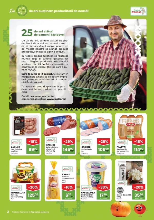 Catalog Linella - Catalogul cu reduceri, pagina 2: reduceri și oferte 18 iunie - 01 iulie 2026