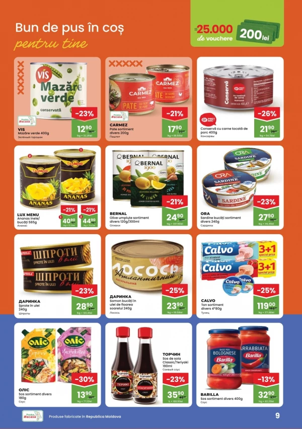 Catalog Linella - Catalogul cu reduceri, pagina 9: reduceri și oferte 18 iunie - 01 iulie 2026