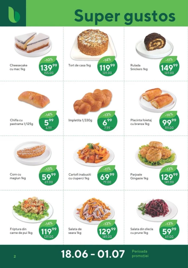 Catalog Bonus - Catalogul cu reduceri, pagina 2: reduceri și oferte 18 iunie - 01 iulie 2026