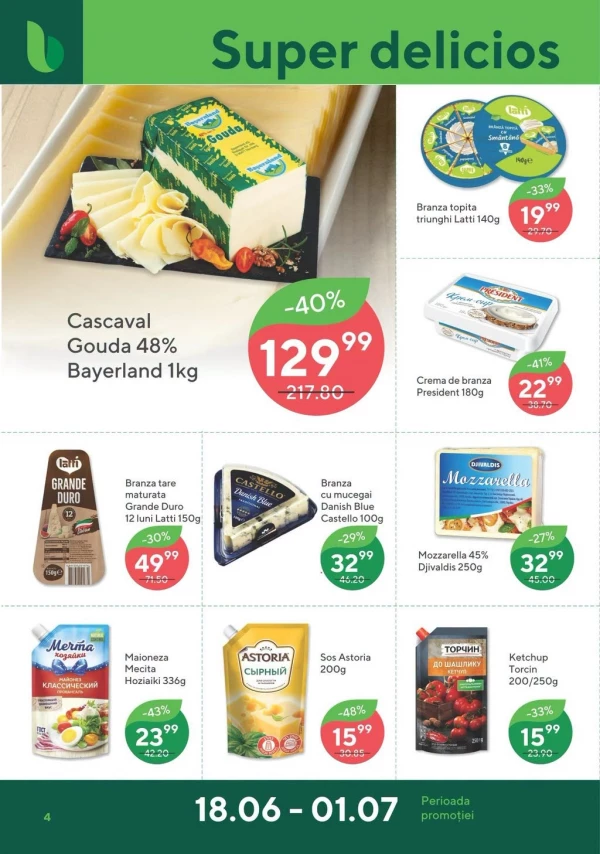 Catalog Bonus - Catalogul cu reduceri, pagina 4: reduceri și oferte 18 iunie - 01 iulie 2026