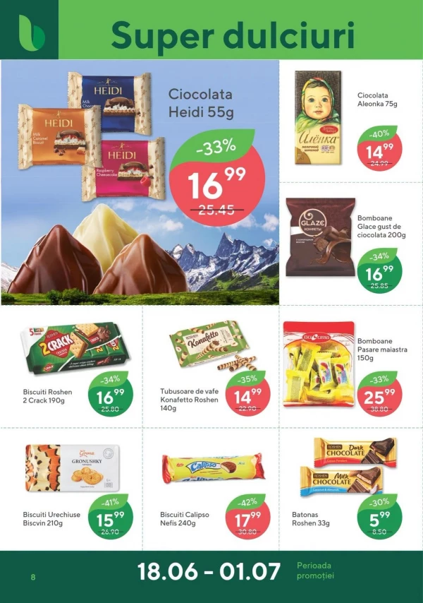 Catalog Bonus - Catalogul cu reduceri, pagina 8: reduceri și oferte 18 iunie - 01 iulie 2026