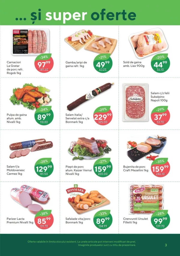 Catalog Bonus - Catalogul cu reduceri, pagina 3: reduceri și oferte 18 iunie - 01 iulie 2026