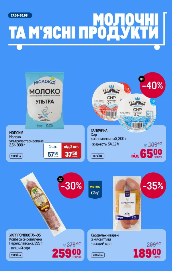 Каталог Metro - Каталог скидок, страница 2: скидки и акции 17 - 30 июня 2026