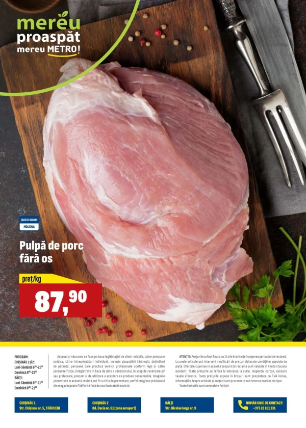 Catalog Metro - Oferte săptămânale la produse proaspete, pagina 4: reduceri și oferte 18 - 24 iunie 2026