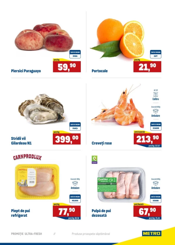 Catalog Metro - Oferte săptămânale la produse proaspete, pagina 3: reduceri și oferte 18 - 24 iunie 2026