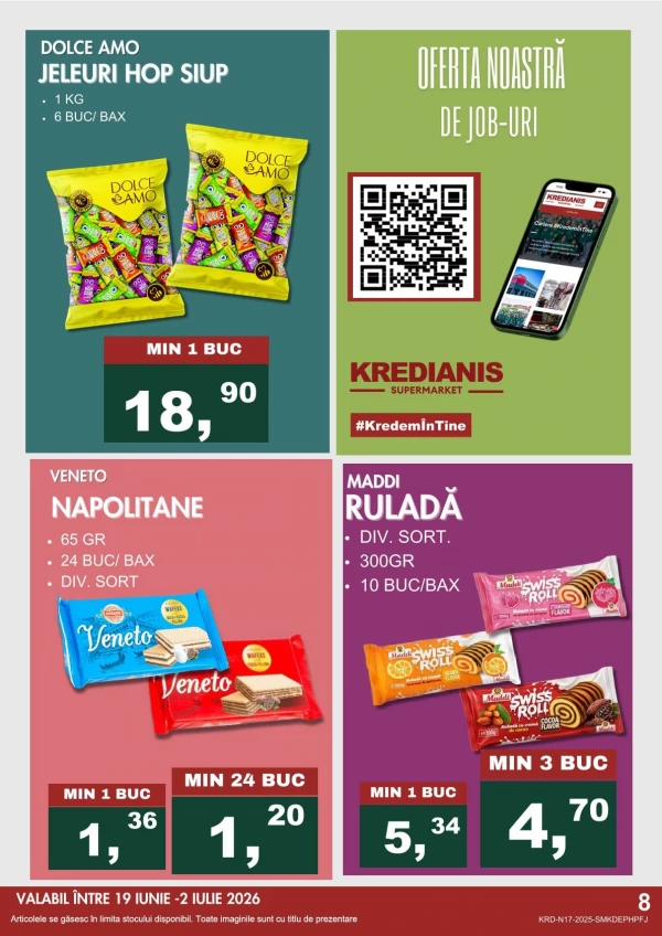 Catalog Kredianis - Catalogul cu reduceri, pagina 9: reduceri și oferte 19 iunie - 02 iulie 2026