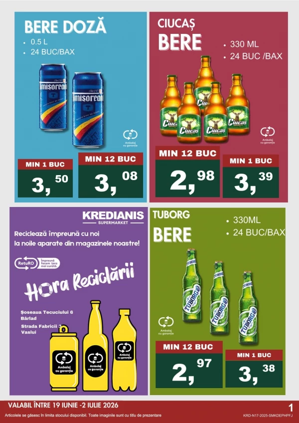 Catalog Kredianis - Catalogul cu reduceri, pagina 2: reduceri și oferte 19 iunie - 02 iulie 2026