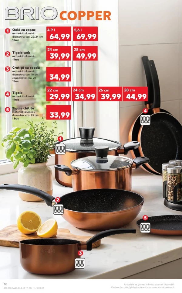 Catalog Kaufland - Catalogul cu reduceri NonFood, pagina 18: reduceri și oferte 24 - 30 iunie 2026