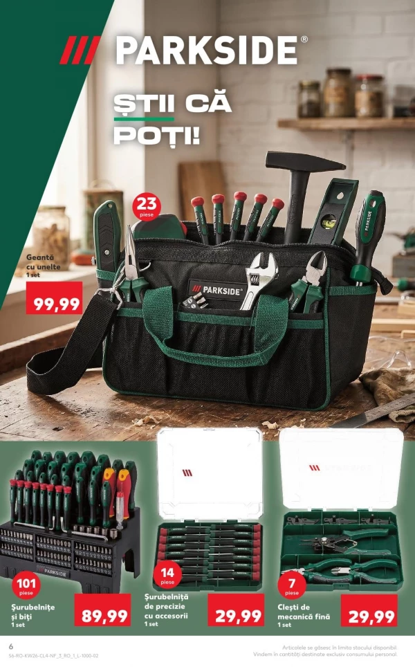 Catalog Kaufland - Catalogul cu reduceri NonFood, pagina 6: reduceri și oferte 24 - 30 iunie 2026