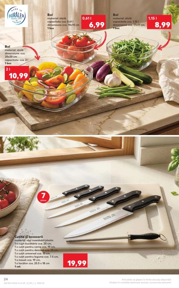 Catalog Kaufland - Catalogul cu reduceri NonFood, pagina 24: reduceri și oferte 24 - 30 iunie 2026