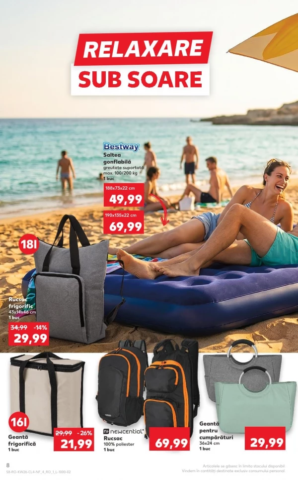 Catalog Kaufland - Catalogul cu reduceri NonFood, pagina 8: reduceri și oferte 24 - 30 iunie 2026