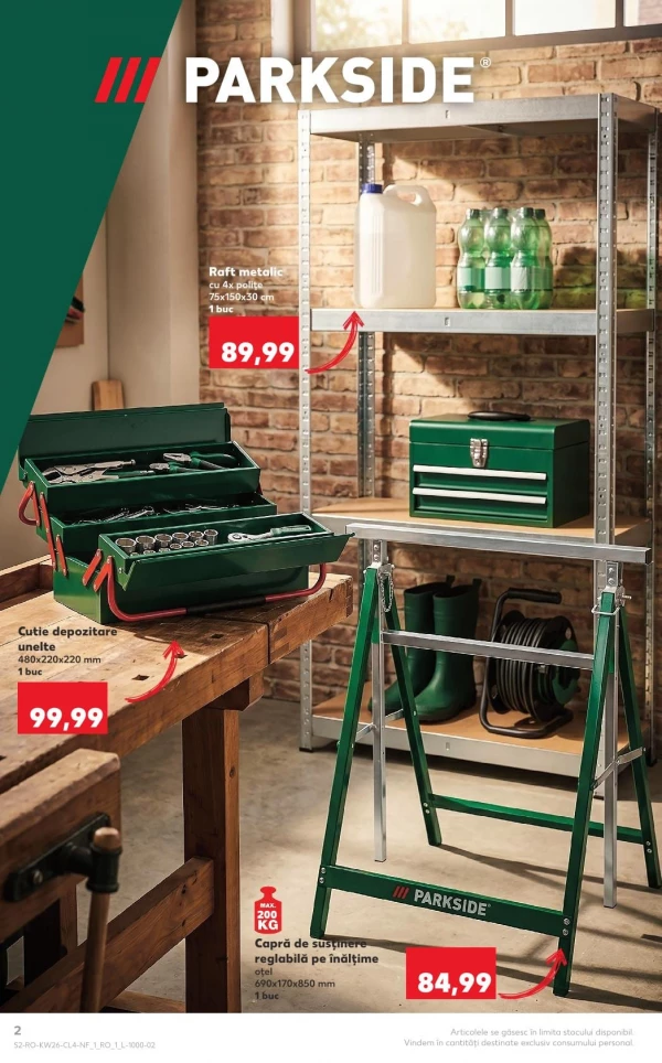 Catalog Kaufland - Catalogul cu reduceri NonFood, pagina 2: reduceri și oferte 24 - 30 iunie 2026