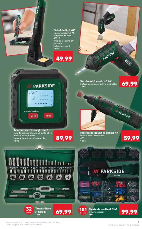 Catalog Kaufland - Catalogul cu reduceri NonFood, pagina 3: reduceri și oferte 24 - 30 iunie 2026