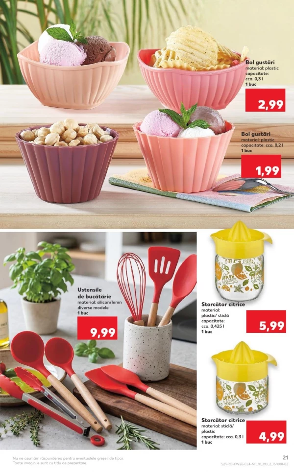 Catalog Kaufland - Catalogul cu reduceri NonFood, pagina 21: reduceri și oferte 24 - 30 iunie 2026