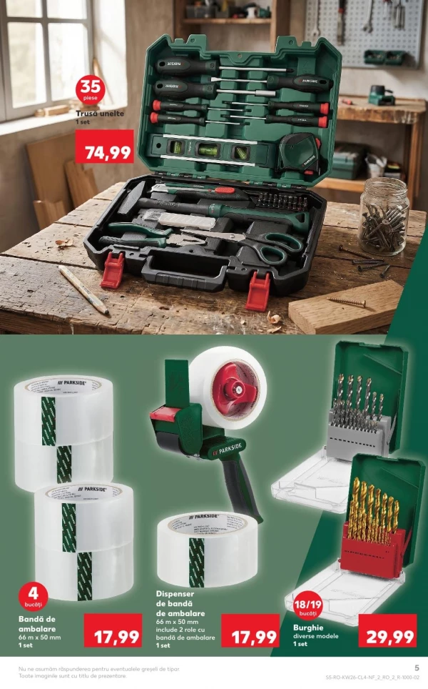 Catalog Kaufland - Catalogul cu reduceri NonFood, pagina 5: reduceri și oferte 24 - 30 iunie 2026