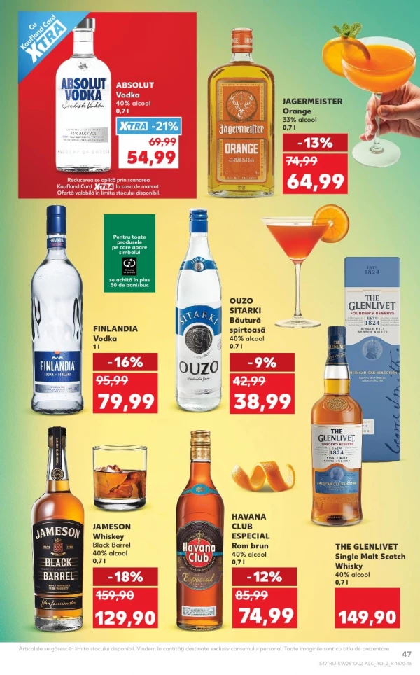Catalog Kaufland - Catalogul cu reduceri, pagina 47: reduceri și oferte 24 - 30 iunie 2026