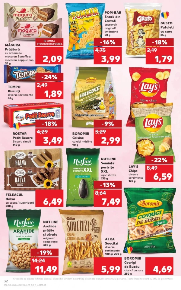 Catalog Kaufland - Catalogul cu reduceri, pagina 32: reduceri și oferte 24 - 30 iunie 2026